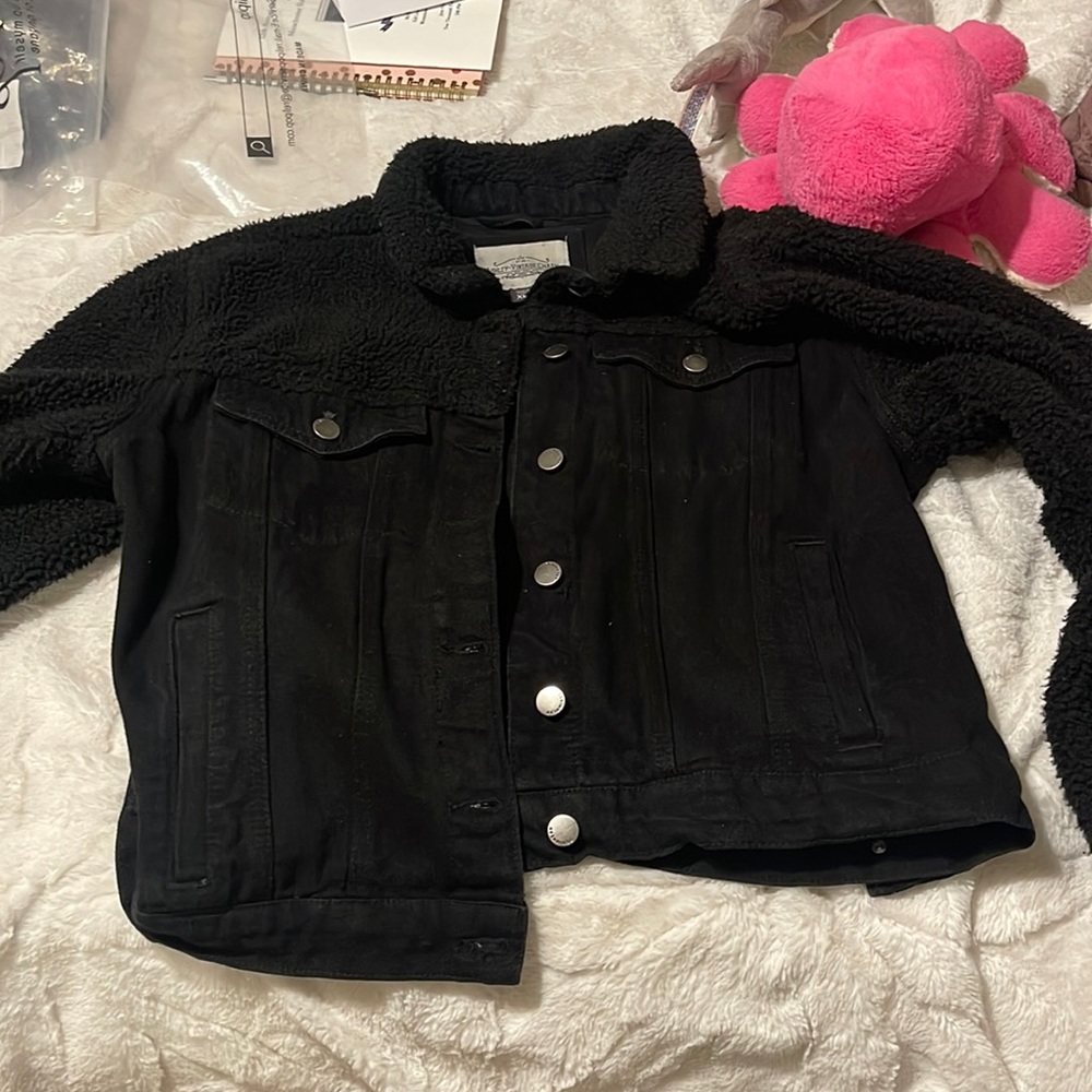 Black Jean Jacket